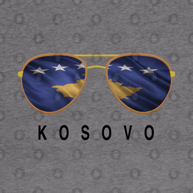 Kosovo Sunglasses, Kosovo Flag, Kosovo gift ,  Kosovar ,  Kosovan by JayD World